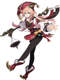 Yanfei with leggings