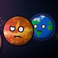 Venus and earth