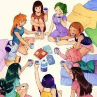 Mha girls sleepover