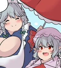 Remilia and sakuya