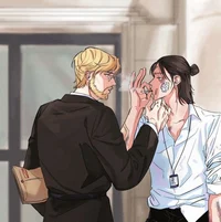 Eren y Zeke Yeager
