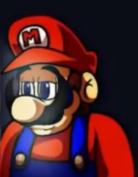 Depressed Mario