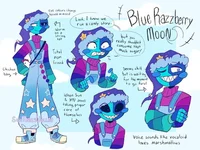 Blue razberry moon 