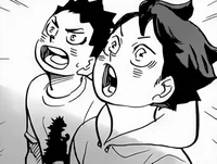 Oikawa and Iwaizumi 