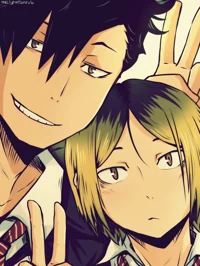 Kuroo and Kenma