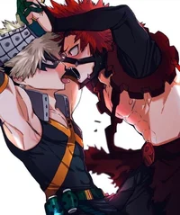kirishima and bakugo