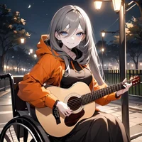 Wheelchair girl