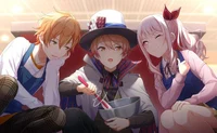 White day trio