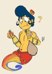 Wally genio lámpara 