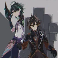 Zhongli and Xiao