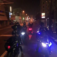 Motorcycle gang teen