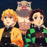 Zenitsu y sus compas