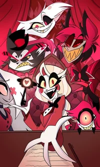 Hazbin hotel x kny