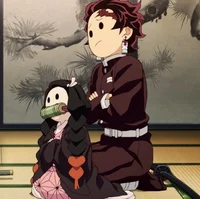 Nezuko and Tanjiro