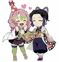 Shinobu y Mitsuri
