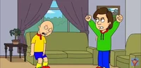 Caillou misbehaves