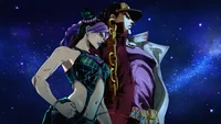 Jotaro and Jolyne