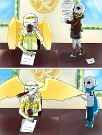 Justice Regins react