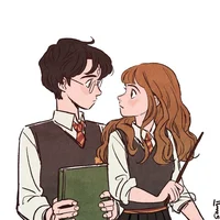 Harry and Hermione 