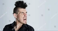 ANGRY MOHAWK GUY