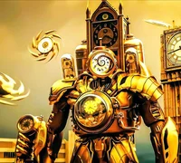 Clock man titan