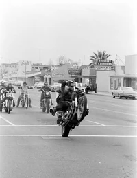 Old biker gang 