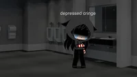 fake depressed gacha