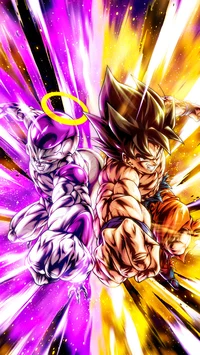 Goku and frieza