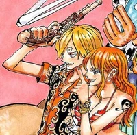 Nami and Sanji