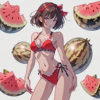 Watermelon girl