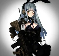 Bunny Military girl