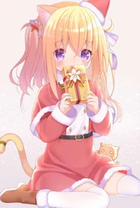 Nana loli cat santa