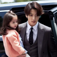 single dad jungkook