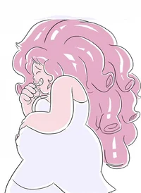 Pregnant Rose Quartz