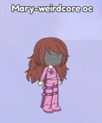 Mary-weirdcore oc 