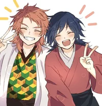 Giyuu y Sabito
