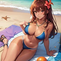 MegaDere Beach Girl