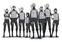 Kakashi y anbus
