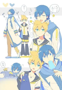 -Len and Kaito-