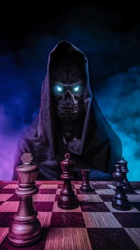 Evil Skeleton Chess