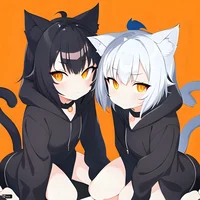 Identical Cat Girl