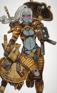 Female tau warrior 