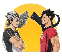 Bokuto and Kuroo