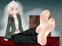 Nagito shows feet