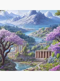 Giant goddesse world