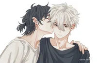 Giant gay couple