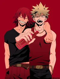 kirishima and bakugo