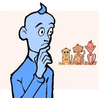 3 monkeys are coming