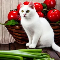 Salad cat