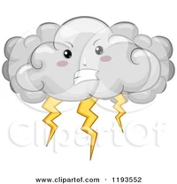 Lightningstorm cloud